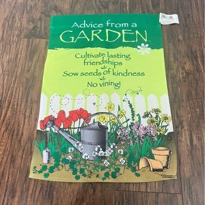 Evergreen enterprises spring garden theme outdoor garden flag